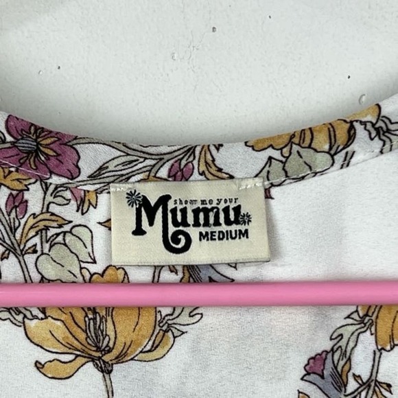 Show Me Your Mumu Karmyn Cape in Flower Shower Floor length Size medium BOHO - Picture 9 of 10